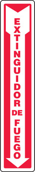 Spanish Safety Sign: Fire Extinguisher Spanish 24" x 4" Adhesive Dura-Vinyl 1/Each - SHMFXG918XV