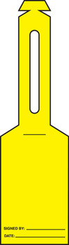 Loop 'n Strap Safety Tag: Yellow - TAL375