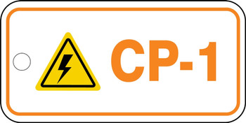 Energy Source Identification Standard Tag: Control Panel Number: 5 Adhesive Dura-Vinyl 5/Pack - TDF205XVM