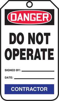 Color-Code Department Tags Standard Back B RP-Plastic 25/Pack - TPM222PTP