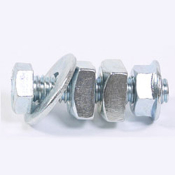 Hardware For 1 Breakaway Post Includes 2 Bolts -2 Locking Nuts -2 Washers -And 4 Square Spacer Nuts In Pouch - BAH