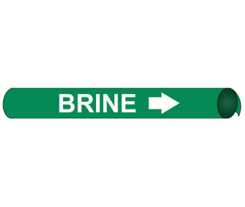 Pipemarker Precoiled - Brine W/G - Fits 2 1/2"-3 1/4" Pipe - C4010
