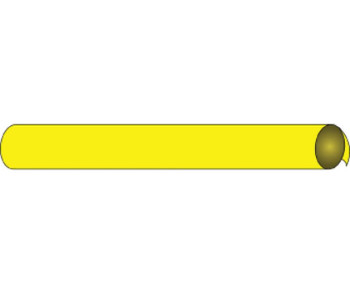 Pipemarker Precoiled - Blank Yellow - Fits 1 1/8"-2 3/8" Pipe - B6002