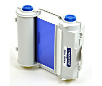 4 2/3 In. X 164 Ft. Durable Resin Ribbon Blue Refillable Cartridge