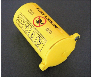 Plug Lockout - Yellow - Large - HLD