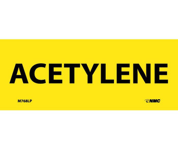 Acetylene - 2X5 - PS Vinyl - Laminated - M768LP