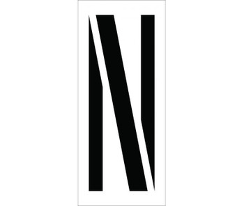 Stencil - Letter N - 24" - PMC24-N