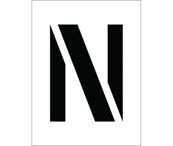 Stencil - Letter N - 8" - PMC8-N