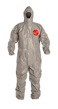 DuPont Tychem 6000 Gray Coverall - TF145T GY TV