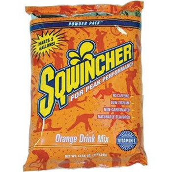Sqwincher Regular Powder Packs, 47.66 oz Packs, 5 gal Yield, Grape, 16/Case - 016406