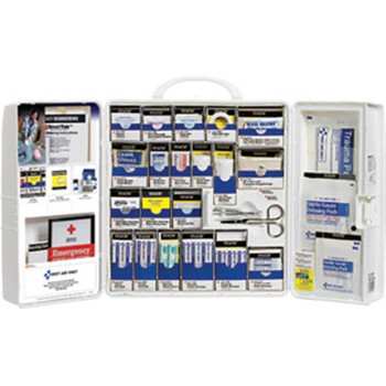50-Person SmartCompliance Standard Industrial First Aid Kit w/ Medications - 1000FAE0103