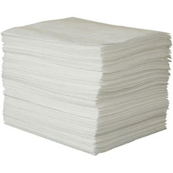SPC ENV Maxx Enhanced Heavy Weight Economy Pads, 15" x 19", White, 100/Bale - 107698