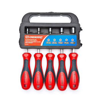 Crescent 5-Piece Tri-Lobe Acetate Nutdriver Set - CND5SAEN