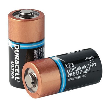 Duracell Ultra CR123A Lithium Batteries - 8000-0807-01