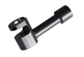 Aargo Heavy Duty 2 inch Dust Collection Vacuum Attachment for Tool Small Air Powered Right Angle Sander Motor - 704001