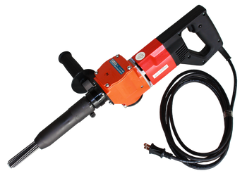 Aargo Heavy Duty 2mm Electric Needle Scaler (without Dust collector Shroud) - 904028