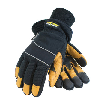 PIP Maximum Safety Thinsulate Lined Winter Glove with Waterproof Barrier and Goatskin Leather Palm - 120-4800