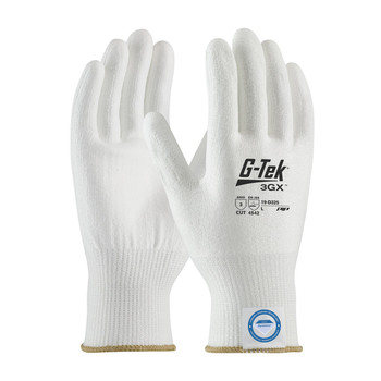 PIP G-Tek Seamless Knit Dyneema Diamond Blended Glove with Polyurethane Coated Smooth Grip on Palm & Fingers - 19-D325