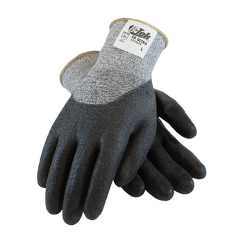 PIP G-Tek Seamless Knit PolyKor Blended Glove with Polyurethane Coated Smooth Grip on Palm, Fingers & Knuckles - 19-D655