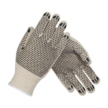 PIP Seamless Knit Cotton / Polyester Glove with Double-Sided PVC Dot Grip - Heavy Weight - 36-C330PDD