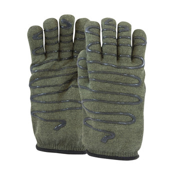 PIP Kut Gard Kevlar / Preox Seamless Knit Hot Mill Glove with Terry Cotton Liner and Double-Sided SilaGrip Coating - 32 oz - 43-851