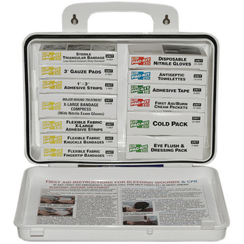 16-Unit Weatherproof First Aid Kit - 5211