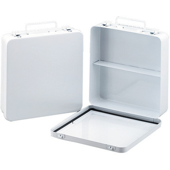 24-Unit Weatherproof Case (Empty), Metal, 9 1/16"L x 9 1/16"H x 2 3/8"W, 1/Each - M5020