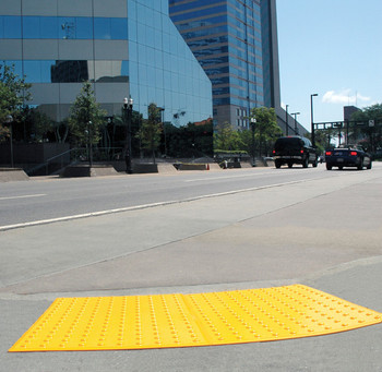 UltraTech ADA Pads - 2' x 4' - Surface Mount (Retrofit) Yellow - 0751
