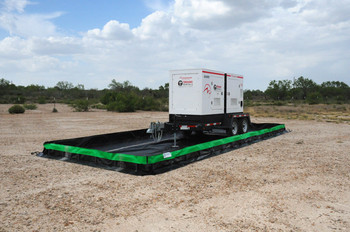 UltraTech Containment Berm - Collapsible Wall Model:  10' x 20' x 1' - 8550