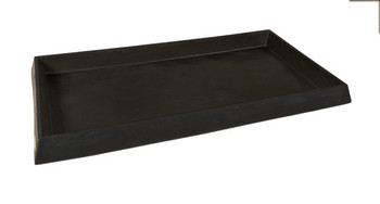 UltraTech Containment Tray:  No Grate - Black - 2328