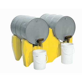 UltraTech Drum Rack P2 - Polyethylene - two -drum horizontal rack - 2389