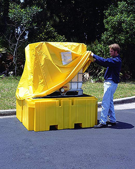 UltraTech IBC Spill Pallet Plus Pullover Cover - 1159