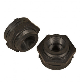 UltraTech Bulkhead Fittings - Set of (2) - for Modular IBC Spill Pallet - 1117