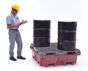 UltraTech Spill King With Drum Pallet - With Drain - 0802