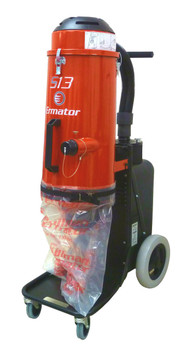 Ermator S13 Single Phase HEPA Dust Extractor Vacuum 120V - 200900058A