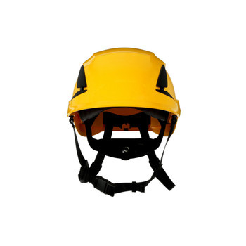 3M SecureFit Safety Helmet X5002V-ANSI Yellow Vented 10 EA/Case