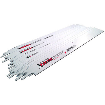 Disston Blu-Mol Xtreme Bi-Metal Demolition Reciprocating Saw Blades (Metal) (6490), 9" x 1" x 0.042", 20/Pkg - E0101333