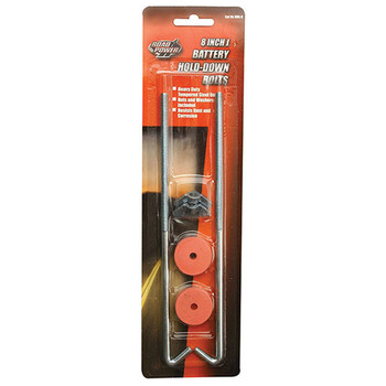 Southwire Battery Hold Down Bolts (For 6V & 12V Batteries), 8", 2/Pkg - FWD9668SW