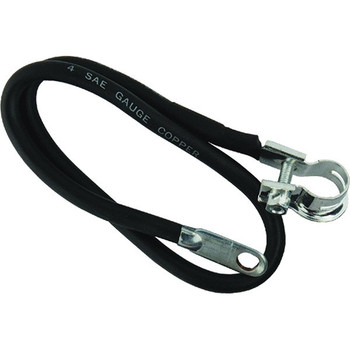 Southwire Top Post Battery Cable, 6 ga, 19", Black, 1/Each - FWD196SW