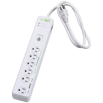 Southwire 6-Outlet WiOn Wi-Fi Switch Surge Protector - FWD50051SW