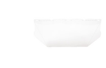 MSA V-Gard Contoured General Propose Clear Visor 8" x 17" x .04" - 10115836