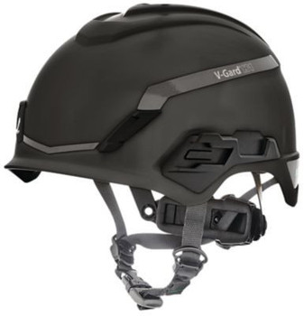 MSA V-Gard H1 Safety Helmet - No Vent - Black - Fas-Trac III Suspension - 10194798