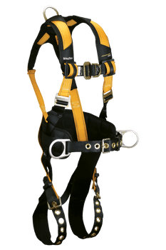 FallTech Journeyman Flex Steel 4D Construction Climbing Harness - 2X - 7035FD2X