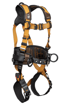 FallTech Advanced ComforTech Gel 3D Construction Belted Harness - Extra-Large - 7081BXL