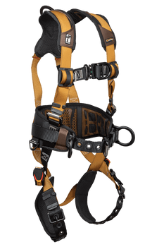 FallTech Advanced ComforTech Gel 4D Construction Climbing Harness - Large - 7081BFDL