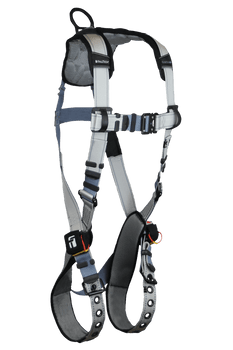 FallTech FlowTech LTE 1D Standard Non-belted Harness Tongue Buckle Leg Adjustment Suspension Trauma Relief System - Small - 7086BRS