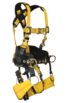FallTech Journeyman 6D Tower Climber Harness - Medium - 7042M