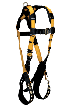 FallTech Journeyman Flex Steel 1D Standard Non-belted Harness Tongue Buckle Leg Adjustment - 2X - 70212XL