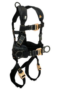 FallTech Arc Flash Nomex 3D Construction Belted Rescue Harness Quick Connect Adjustments - Small - 8070RS