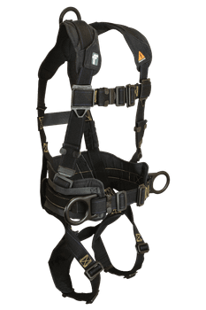 FallTech Arc Flash Nomex 3D Construction Belted Harness - Large - 8073L